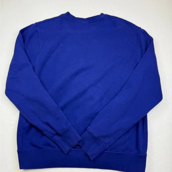 Nike Women's Blue Graphic Sweatshirt - Picture 2 of 4